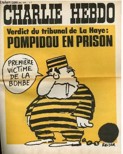 CHARLIE HEBDO N°137 - VERDICT DU TRIBUNAL DE LA HAYE …