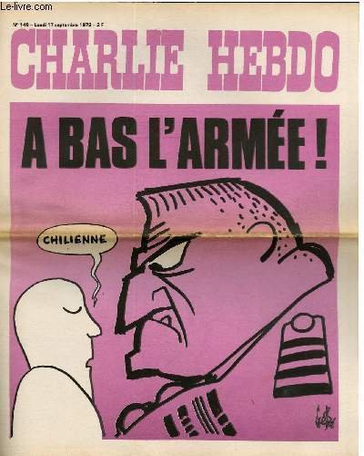 CHARLIE HEBDO N°148 - A BAS L'ARMEE "CHILIENNE" | Immagine principale