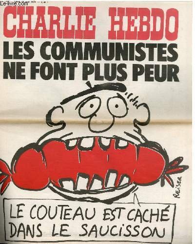 CHARLIE HEBDO N°182 - LES COMMUNISTES NE FONT PLUS PEUR …