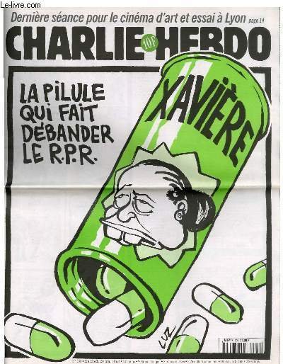 CHARLIE HEBDO N°309 - LA PILULE QUI FAIT DEBANDER LE …