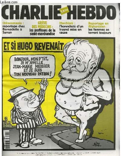 CHARLIE HEBDO N°499 - ET SI HUGO REVENAIT "BONJOUR MON …