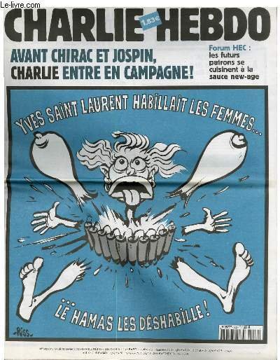 CHARLIE HEBDO N°502 - YVES SAINT LAURENT HABILLAIT LES FEMMES …