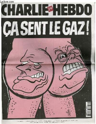 CHARLIE HEBDO N°514 - CA SENT LE GAZ !