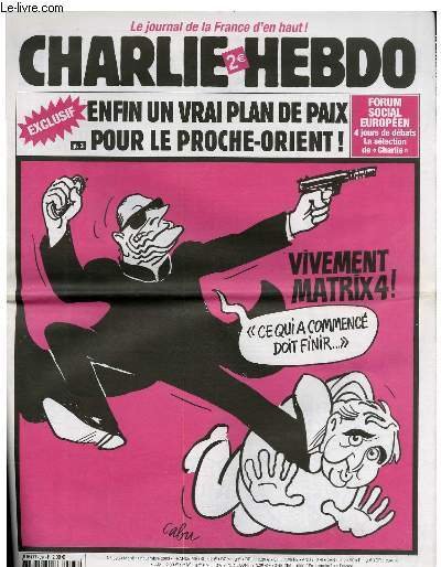 CHARLIE HEBDO N°594 - EXCLUSIF ! ENFIN UN VRAI PLAN …