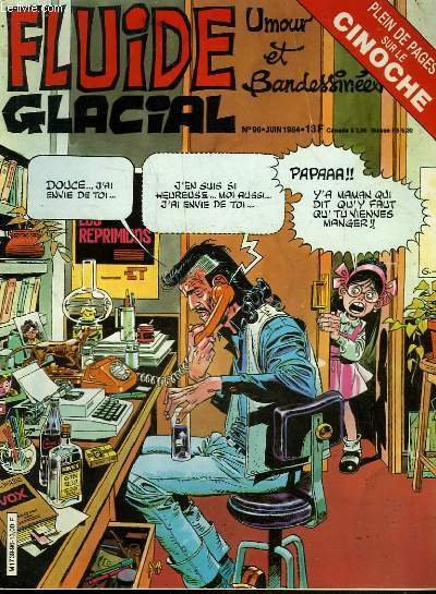 FLUIDE GLACIAL MAGAZINE UMOUR ET BANDESSINES N°96 - PLEIN DE …