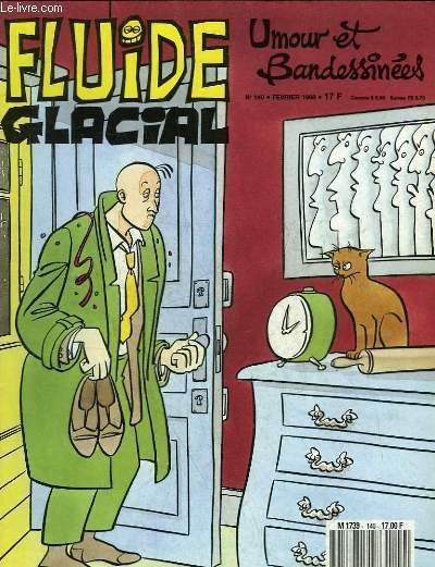 FLUIDE GLACIAL MAGAZINE UMOUR ET BANDESSINES N°140