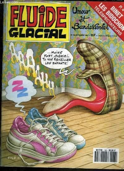 FLUIDE GLACIAL MAGAZINE UMOUR ET BANDESSINES N°183