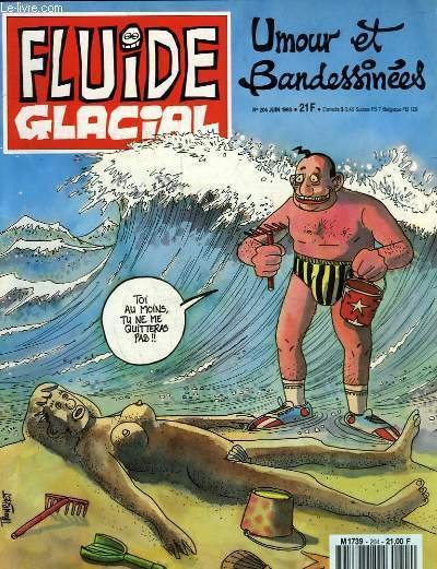 FLUIDE GLACIAL MAGAZINE UMOUR ET BANDESSINES N°204