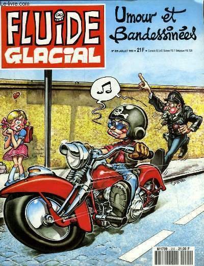 FLUIDE GLACIAL MAGAZINE UMOUR ET BANDESSINES N°205