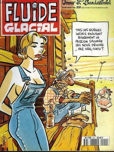 FLUIDE GLACIAL MAGAZINE UMOUR ET BANDESSINES N°229