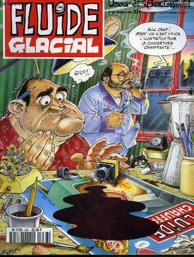 FLUIDE GLACIAL MAGAZINE UMOUR ET BANDESSINES N°236