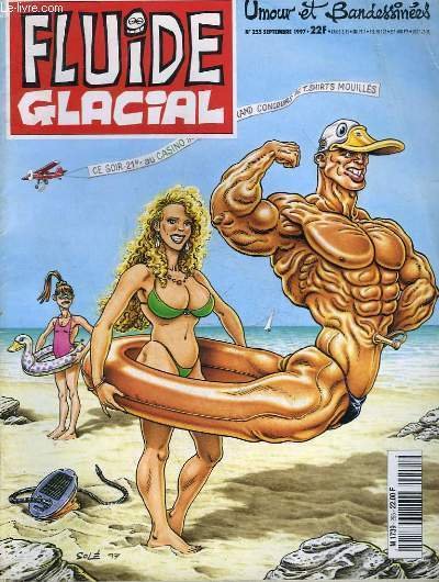 FLUIDE GLACIAL MAGAZINE UMOUR ET BANDESSINES N°255