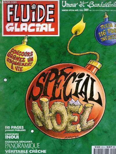 FLUIDE GLACIAL MAGAZINE UMOUR ET BANDESSINES - SPECIAL NOEL