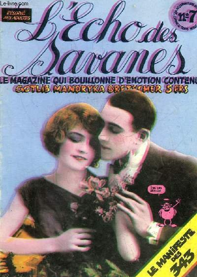 L'ECHO DES SAVANES N° 7