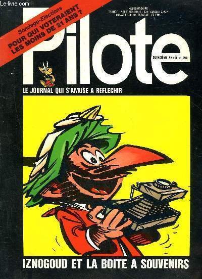 PILOTE N°694 - IZNOGOUD ET LA BOITE A SOUVENIRS - …