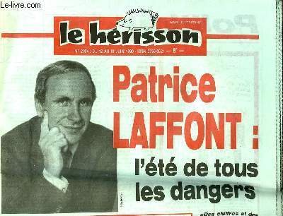 MARIUS L'EPATANT HERISSON N°2304 - PATRICE LAFONT : L'ETE DE TOUS LES DANGERS