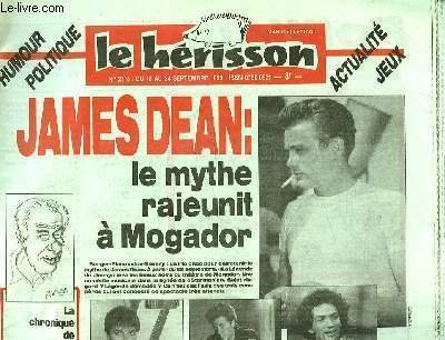 MARIUS L'EPATANT HERISSON N° 2318 - JAMES DEAN : LE MYTHE RAJEUNIT A MOGADOR !