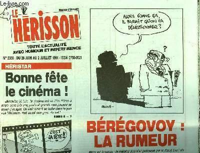 MARIUS L'EPATANT HERISSON N°2358 - BEREGOVOY : LA RUMEUR