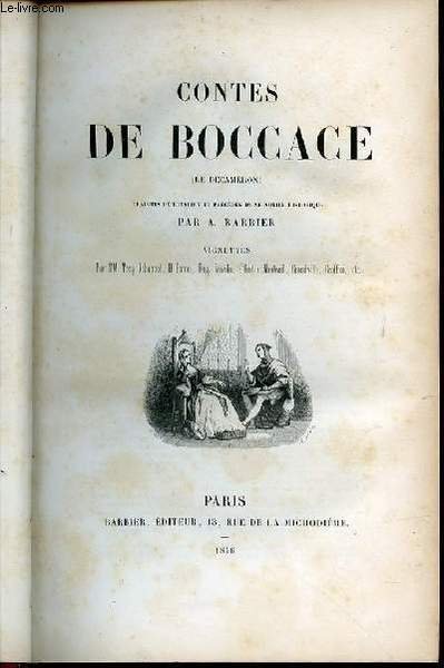 CONTES DE BOCCACE (LE DECAMERON).