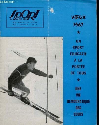 SPORT ET PLEIN AIR N°92 / REVUE MENSUELLE / JANVIER …