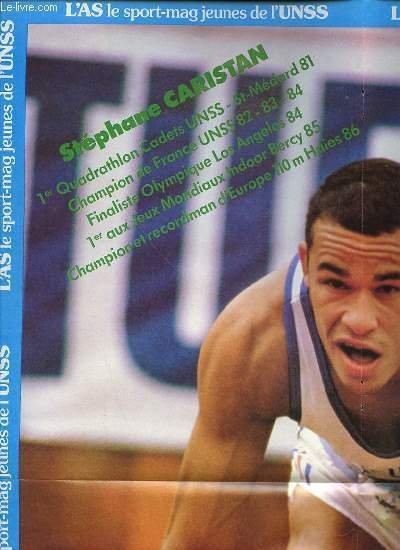 POSTER DOUBLE FACE : "STEPHANE CARISTIAN" + "SOUVENIRS DES VI …