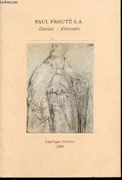CATALOGUE "VERONESE" 1996 : DESSINS - ESTAMPES. | Immagine principale