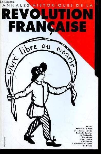 ANNALES HISTORIQUES DE LA REVOLUTION FRANCAISE N°303 - JANVIER-MARS 1996 … | Immagine principale