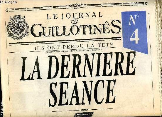 LE JOURNAL DES GUILLOTINES - N°4 - octobre 1989 - …
