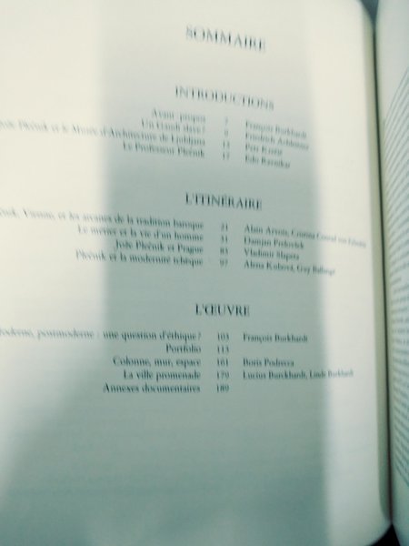 JOŽE PLECNIK Architecte 1872-1957