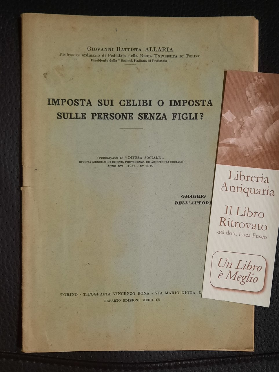 Imposta sui celibi o imposta sulle persone senza figli?