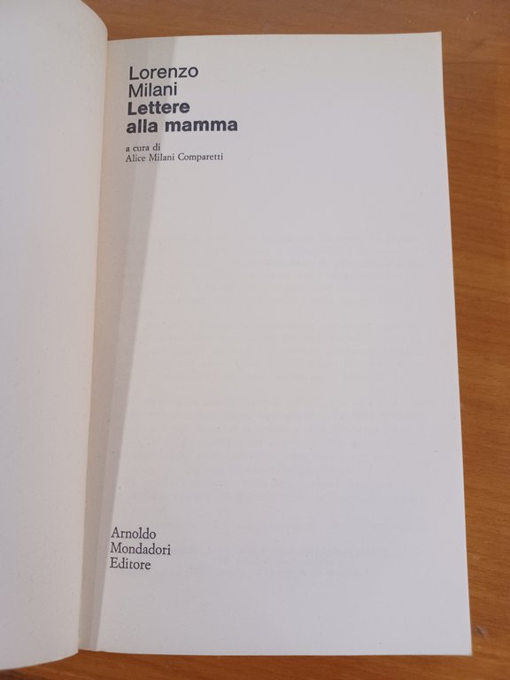 Lettere alla mamma