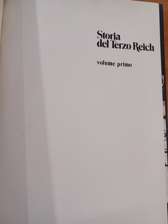 Storia del Terzo Reich