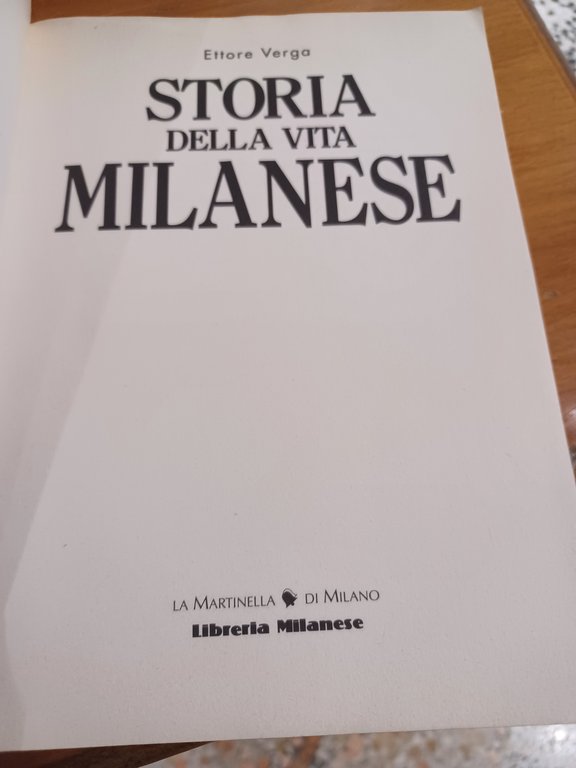 Storia della vita milanese