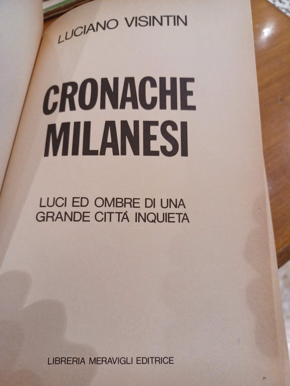 Cronache milanesi