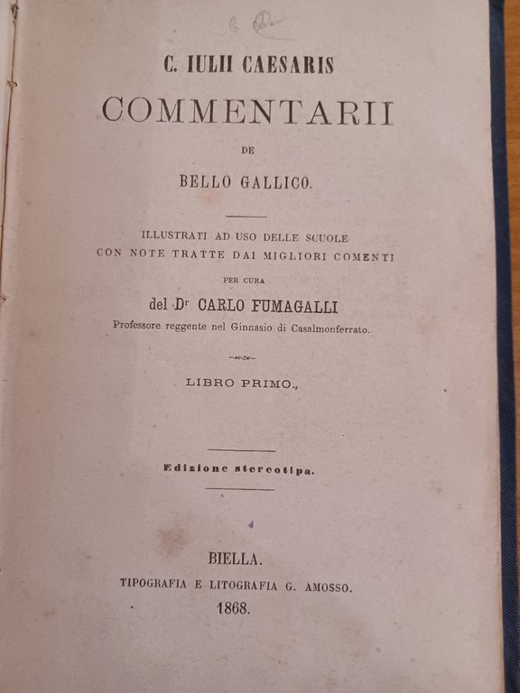 Commentarii de Bello gallico