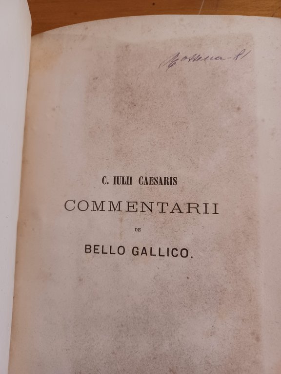 Commentarii de Bello gallico