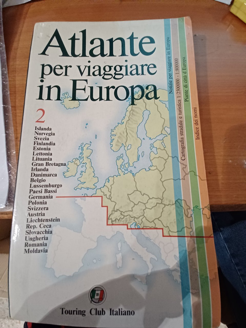 Atlante per viaggiare in Europa