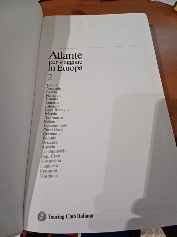 Atlante per viaggiare in Europa