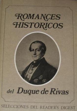 ROMANCES HISTORICOS DEL DUQUE DE RIVAS