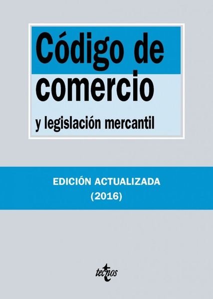 CODIGO DE COMERCIO Y LEGISLACION MERCANTIL