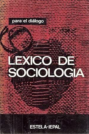 LEXICO DE SOCIOLOGIA