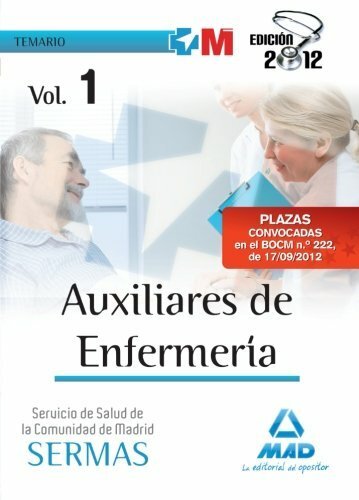 AUXILIARES DE ENFERMERÍA SERVICIO DE SALUD DE LA COMUNIDAD DE …