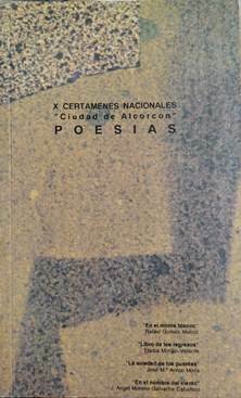 X CERTAMENES NACIONALES CIUDAD ALCORCON POESIAS