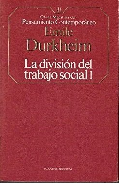 LA DIVISION DEL TRABAJO SOCIAL I