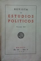 REVISTA DE ESTUDIOS POLITICOS VOLUMEN XLI