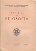 REVISTA DE FILOSOFIA TOMO XXII JULIO-DICIEMBRE 1963