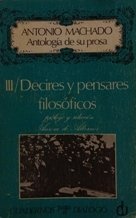 III DECIRES Y PENSARES FILOSOFICOS