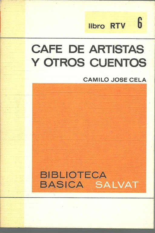 CAFE DE ARTISTAS Y OTROS CUENTOS