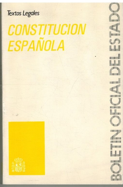 CONSTITUCION ESPAÑOLA