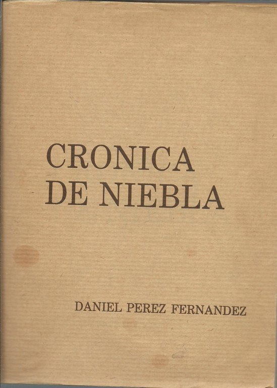 CRONICA DE NIEBLA